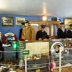 RNPSA museum entrance and heritage displays