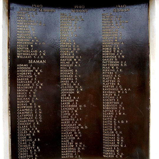 RNPS Memorial Panel 2