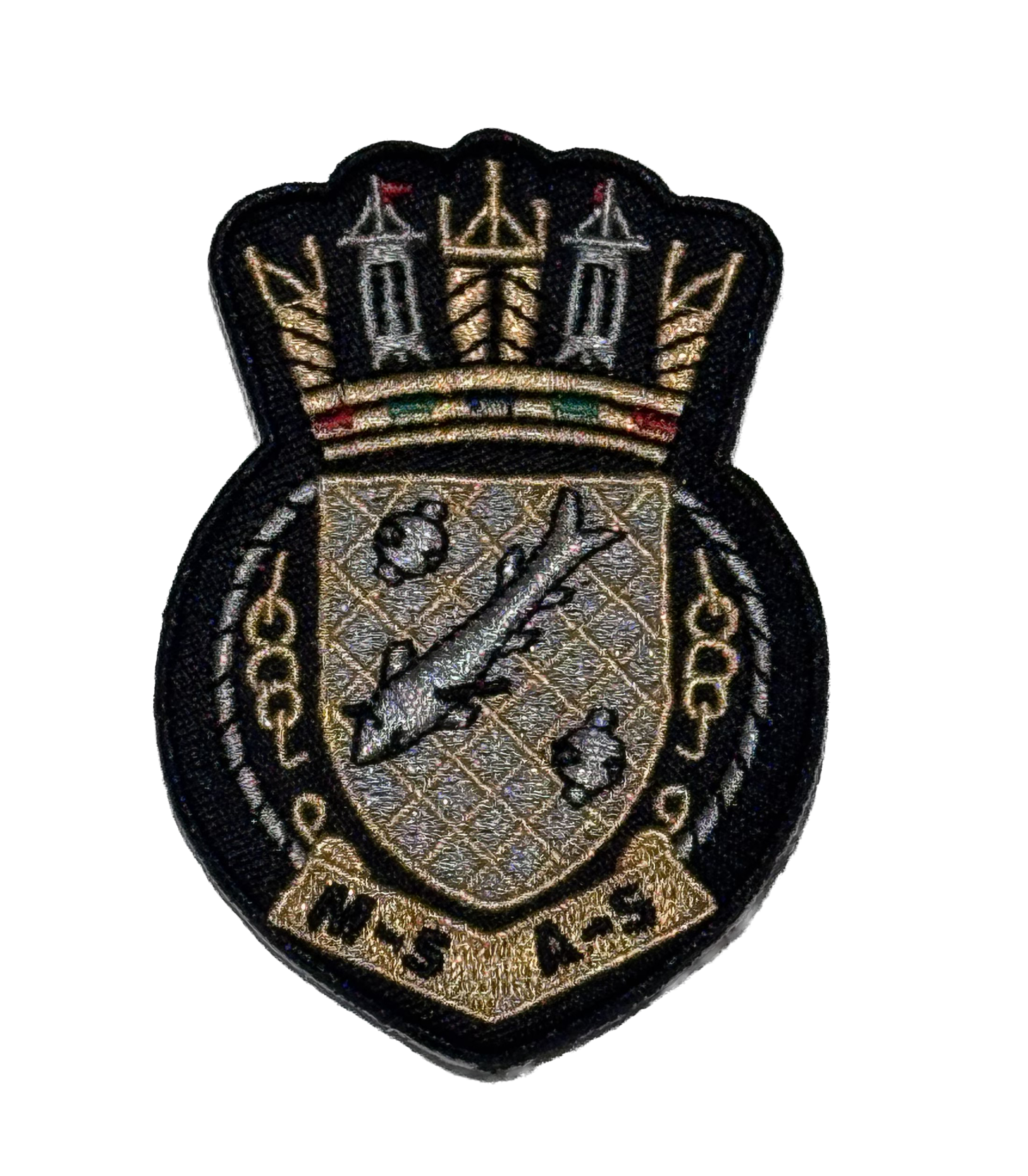Small Jumper / Beret Badge, Woven